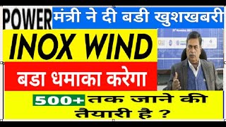 Inox wind share latest news  Inox wind share news today  Inox wind share price target [upl. by Suki237]