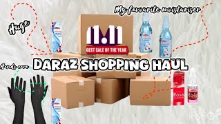 Daraz Shopping Haul  1111 Daraz Sale  Review about products shopping [upl. by Ahsekel]