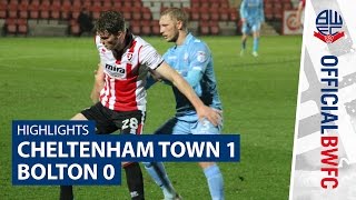 HIGHLIGHTS  Cheltenham Town 10 Bolton [upl. by Anelrad]