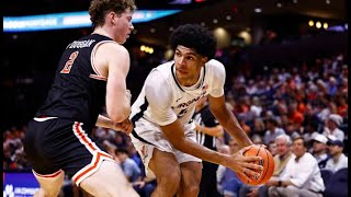 How UVA basketballs new offense won in the post versus Campbell [upl. by Ainival67]