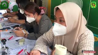 Pelaksanaan Kegiatan Pemeriksaan Paru Gratis Ronsen Mantoux Test DahakTCM [upl. by Athalia467]