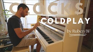 Clocks  Coldplay Advanced Piano Cover by Ruben BF [upl. by Jelsma]