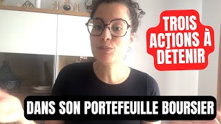 3 actions à détenir dans son portefeuille boursier Novembre 2024 [upl. by Britni146]