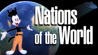 The Nations and flags of the World with Yakko Warner 1993 [upl. by Ydnih]