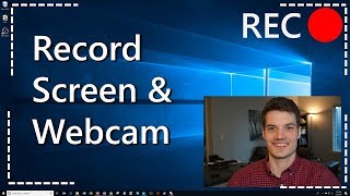 How to Record your Computer Screen amp Webcam [upl. by Sherrill86]