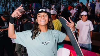 Rayssa Leal Takes 1st Place at the WST Street World Championship 2024 and World Skate Games Roma [upl. by Mannuela]