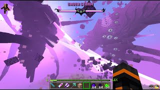 Wither Storm VS Ender StormMCPEMCBE Ender Storm VS Wither Storm In MinecraftEnderFoxBoy MC🦊 [upl. by Dulla202]