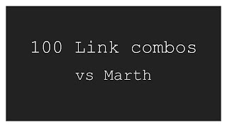 100 Link combos vs Marth [upl. by Bilski]