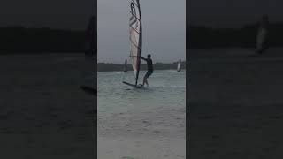 Smooth windsurfing freestyle trick in Bonaire 😌🤩 [upl. by Nesbitt]