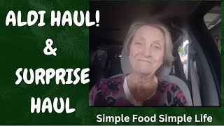 SMALL ALDI HAUL amp A GROCERY HAUL FULL OF SURPRISES [upl. by Elleiad957]