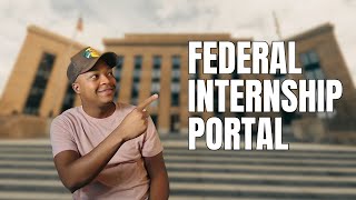 Easily Find Federal Government Internships Federal Internship Portal [upl. by Novak]