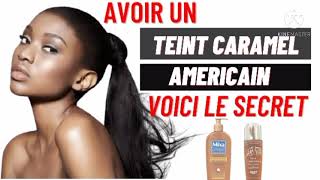 secret pour un jolie Teint caramel teint marron  Meilleur lait pour peau noir [upl. by Aihsilef619]