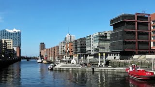 Hamburg Germany – A walk from the train station Altona to the station Dammtor the scenic way [upl. by Gibrian]