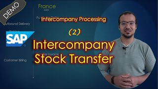 SAP S4HANA Demo Intercompany Stock Transfer GUI [upl. by Jacoby]