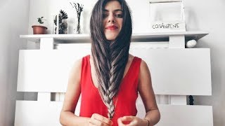 Impletitura pe dos  Reverse braid  Tutorial [upl. by Nael47]