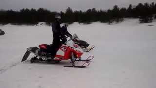 2014 Polaris 600 IQR vs 2005 Arctic Cat Firecat Speedwerx 800 [upl. by Vaios]