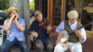 Clarke Buehling Banjo Old Timey Ozark music harmonica fiddle Fayetteville Roots 2015 Dill Pickle Rag [upl. by Romney428]