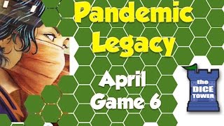 Pandemic Legacy Playthrough April Game 6 SPOILERS [upl. by Enisaj608]