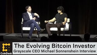 The Evolving Bitcoin Investor  Michael Sonnenshein Consensus 2022 Interview [upl. by Yldarb160]