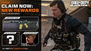 All 15 NEW Black Ops 6 DLC Unlocks… Operators Maps Blueprint amp Camo  Early Access Rewards [upl. by Illib433]