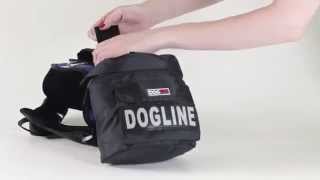 Dogline Unimax multi purpose harness bag attachment [upl. by Terchie]