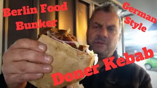 Berlin Food Bunker Doner Kebab Review  German Street Food in Sydney Australia [upl. by Annaear]