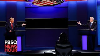 Biden vs Trump The second 2020 presidential debate [upl. by Batholomew]