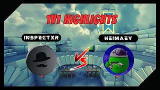 1v1 with Heimaey Highlights  Shell Shockers [upl. by Kordula201]