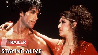 Staying Alive 1983 Trailer  John Travolta  Cynthia Rhodes [upl. by Zarah547]