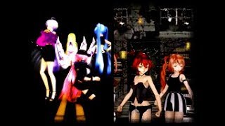 MMD BTS  KDA MASHUP Mic Drop  POPSTARS Vocaloid Collab With Sandy Happy New Year [upl. by Renado]