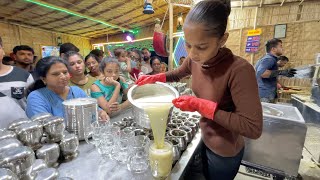 Most Crowded Sugarcane Juice Shop in Vadodara  Indian Street Food [upl. by Eelyahs]