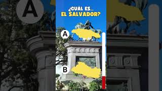 ¿Cuál Es EL MAPA De EL SALVADOR 🇸🇻  Quiz de Geografía [upl. by Hurless]