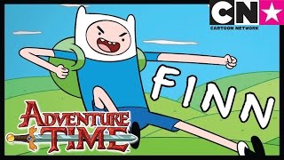 Adventure Time  Best of Finn  Cartoon Network [upl. by Eoin641]