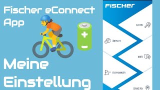 Fischer EBike eConnect App  meine Einstellungen  Braucht man eine App 💥 [upl. by Anastatius]