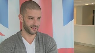 Britains Got Talent 2014 Magician Darcy Oake reveals girlfriend and black eye from trick injury [upl. by Ettedranreb]