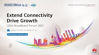 UltraBroadband Forum 2021 Livestream [upl. by Atneciv835]