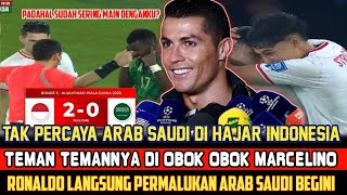 PERMALUKAN ARAB❗RONALDO TANGGAPI KEMENANGAN INDONESIA ATAS ARAB BEGINI ❓ [upl. by Aromas]