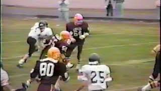 Ubly vs Deckerville 1991 Football [upl. by Enoed]