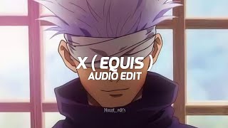 x  equis   j balvin amp nicky jam  edit audio [upl. by Hanahs]