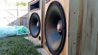 Rockville RVP18W4 18 inch Subwoofer BASS TEST [upl. by Lerrad]