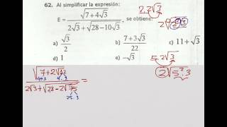 Radicales dobles racionalización [upl. by Htiderem]