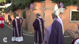 Pope Francis begins the journey of Lent [upl. by Yeoj]