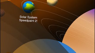 Solar System Speedpaint 2 [upl. by Niawat]