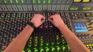 Analog Mixing SSL Console GoPro POV  quotGet Out Of Bedquot by Magicians Nephew [upl. by Dona163]