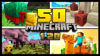 50 COISAS QUE VOCÊ PRECISA SABER SOBRE A ATUALIZAÇÃO DO MINECRAFT 120 [upl. by Eidoc]