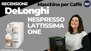 Macchina da Caffè De Longhi Lattissima One la compagna perfetta di ogni giorno [upl. by Wallas]