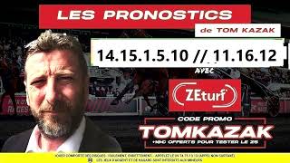 PRONOSTIC QUINTE DU JOUR LUNDI 26 FEVRIER 2024 PMU ZETURF Z5 ORDRE TOM KAZAK [upl. by Gnat]