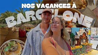 VLOG À BARCELONE  on a beaucoup mangé [upl. by Hiett466]