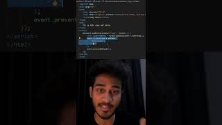 Hack copy paste 🤯 htmlcss webdevelopment frontend html javascript coding javascripttricks [upl. by Ribaudo]