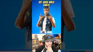 Getting the NEW Juice WRLD Skin EARLY [upl. by Gniw]